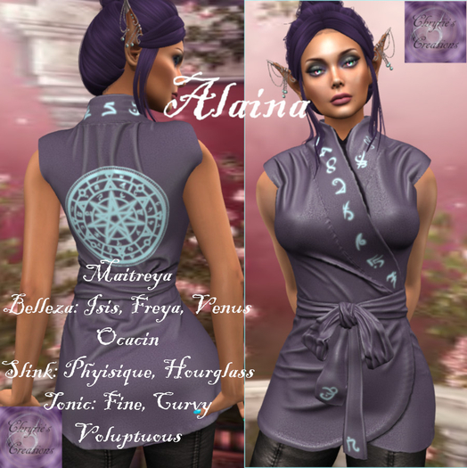 Alaina Tunic - Grape