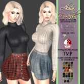 .: AlmaMiranda :. Versatile Turtleneck Sweater & Mini Skirt