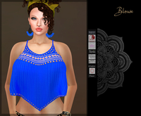 !Auralia :: Kayal Top Blue