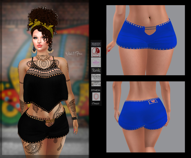 !Auralia :: Kayal Bottom Blue