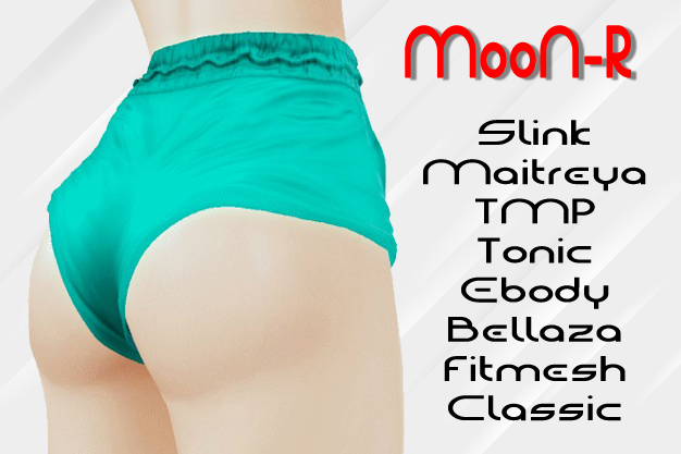 MooN-R Bailey Mini Short - Aqua