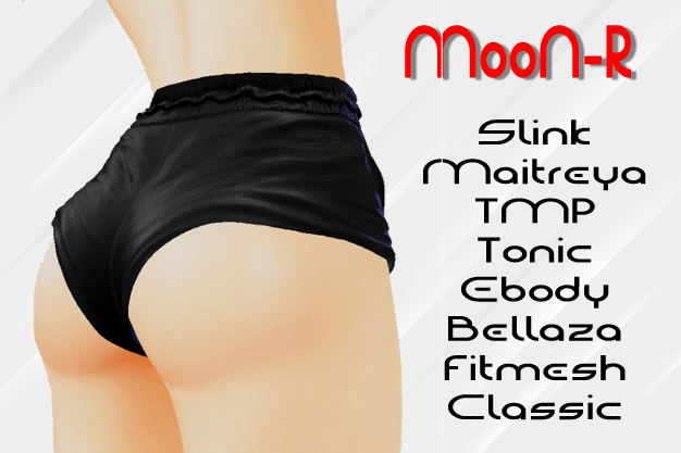 MooN-R Bailey Mini Short - Black