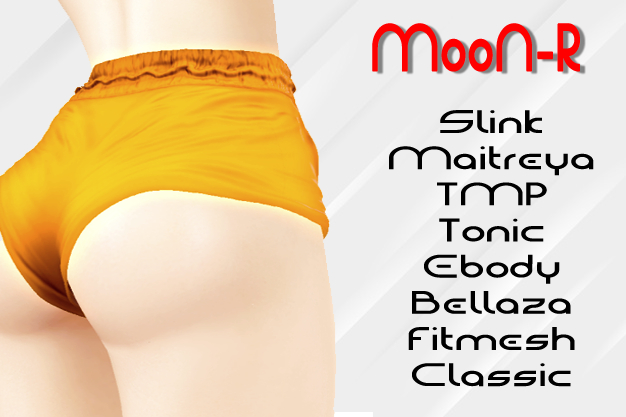 MooN-R Bailey Mini Short - Orange