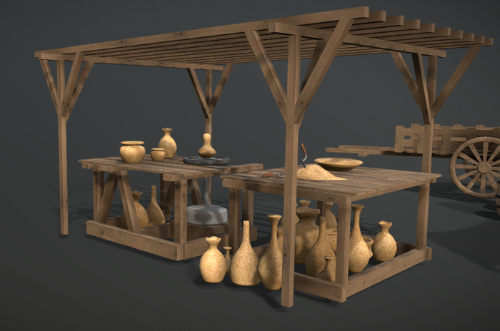 {R&M} Market Stall Pottery