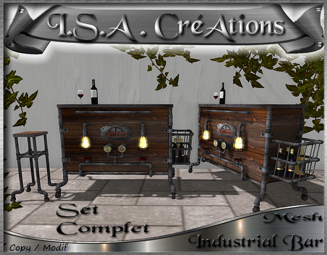 Industrial Bar * Mesh * BOX