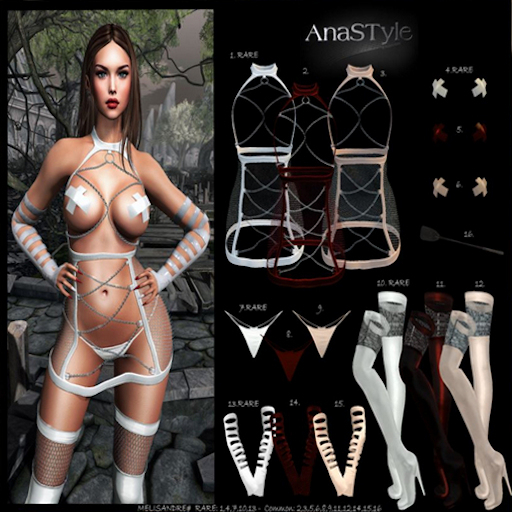 AnaSTyle - Melisandre Gold - Dress Slink hourglass