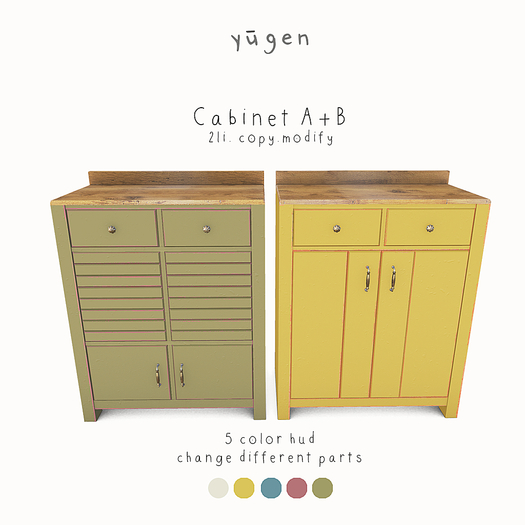 !Yugen.// cabinet a+b. - packaged [add me]