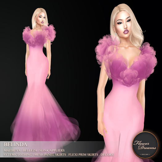 .:FlowerDreams:.Belinda - lilac (appliers included)