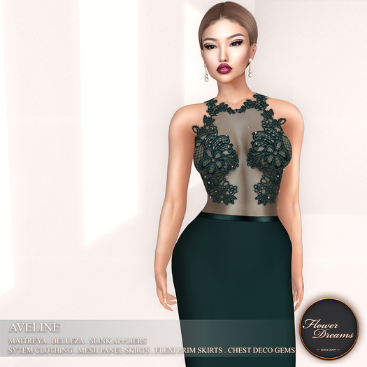 .:FlowerDreams:.Aveline - cyan Demo