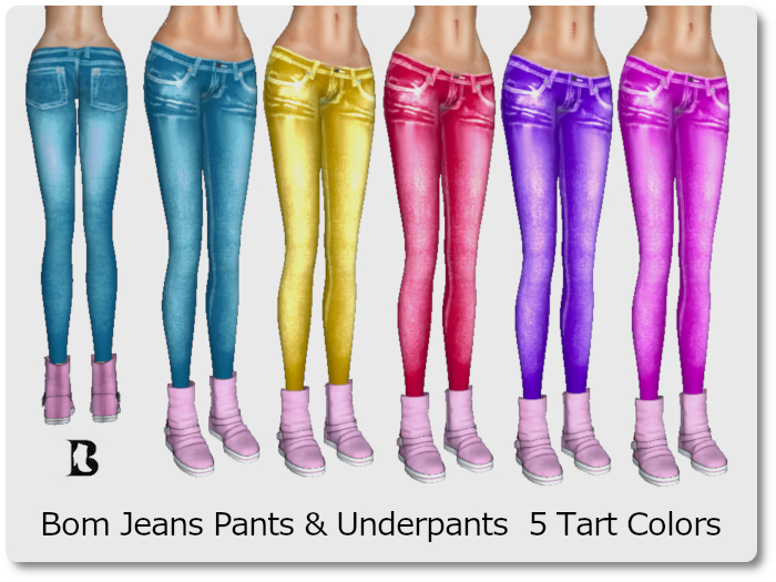 BOM Outfitters Jeans Pants & Unders 5X2 Tart Colors