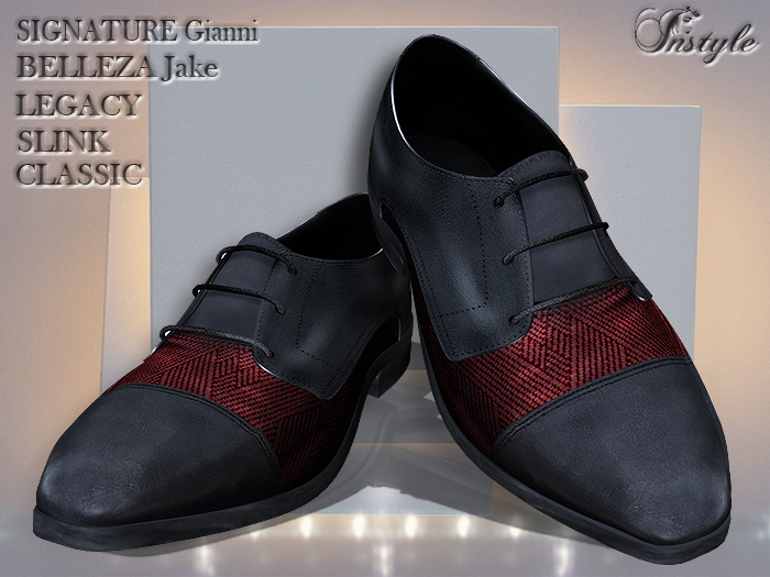 InStyl-Men's  Shoes v5 (Signature/Belleza/Legacy/Slink/Classic)