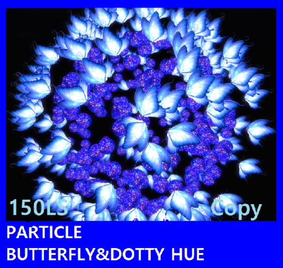 PARTICLE MAGIC BUTTERFLY/DOTTY HUE