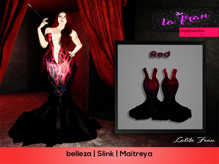 -LFR- Reef Dress Red