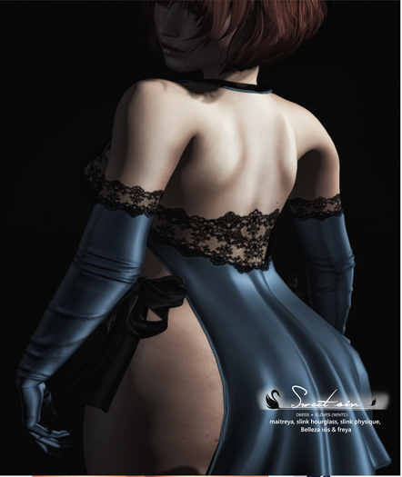 *Black Swan - Sweet Sin - dress & gloves / Demo*