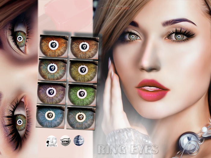 Reve Rose - Ring Eyes Demo *Catwa&LeLutka&Genus*