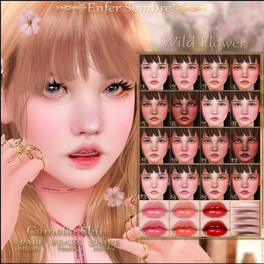 (Enfer Sombre*) Genus Skin applier - Amber - Daisy (16)
