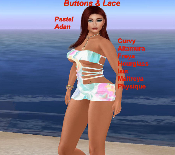 B & LDress Pastel Adan boxed