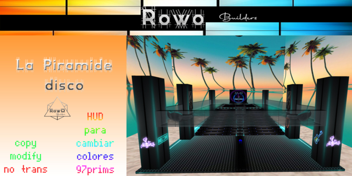RowO La Piramide disco
