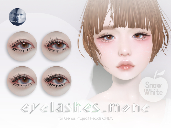 ::SnowWhite:: eyelashes_mone_genus