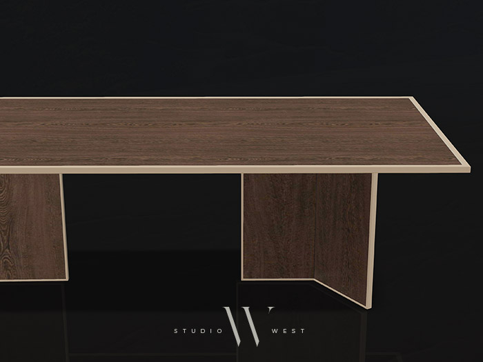 STUDIO WEST / Lerme Dining Table - Oak