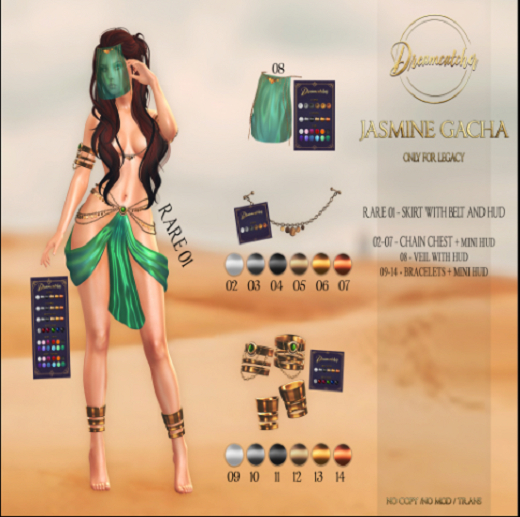 +Dreamcatcher+ Jasmine Chain chest - Legacy 07