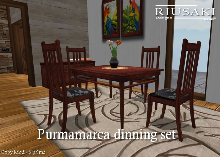 [R] Purmamarca dinning set