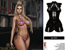 -Narcisse- ADD Kiki MicroKini - Black