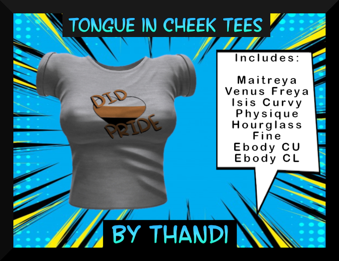 TIC TEES -  DID Pride Shirts - Female