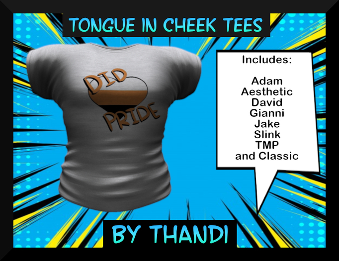 TIC TEES -  DID Pride Shirts - Male