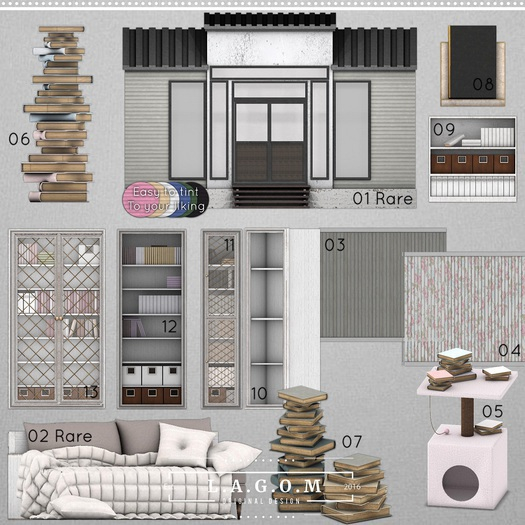 LAGOM - Bookworm [Cabin] #01 RARE