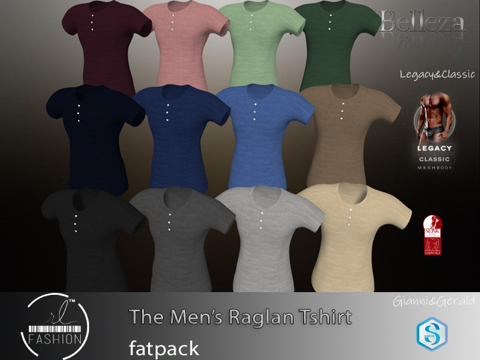 The Men's Raglan FatPack