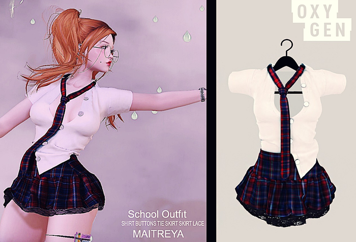 School Uniform Outfit Demo