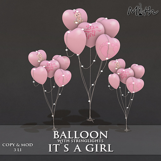 Myth -  Balloons Its a Girl (TRANS/No Copy)