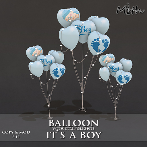 Myth -  Balloons Its a Boy (TRANS/no Copy)
