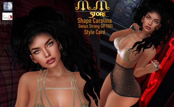 Shape Carolina (Genus Strong Face GIFT001)