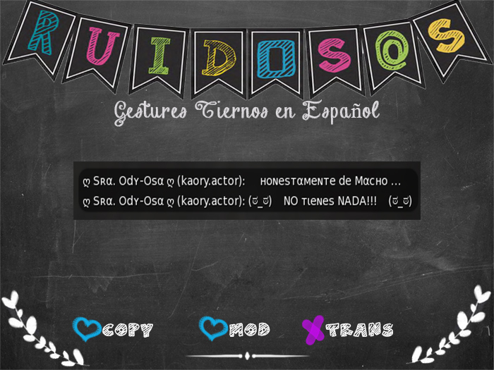 Ruidos@s! Honestamente ~wearMe~