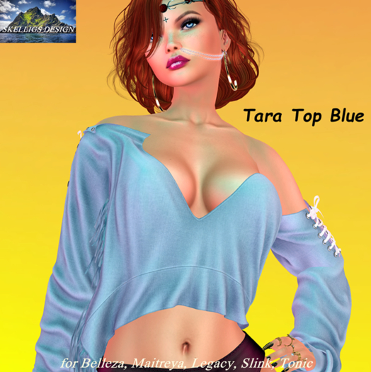 Skelligs Tara Blue top