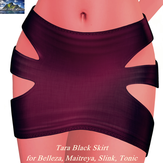 Skelligs Tara black skirt
