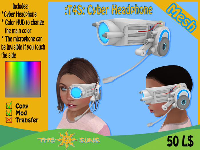 :T4S: Cyber Headphone v1.0