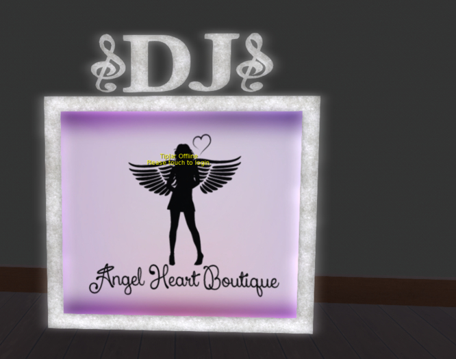 AH ~ DJ Rotating Tip Jar
