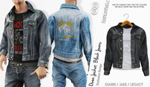 FashionNatic - Owen Jacket Black Jeans - Denim - Signature Gianni, Belleza Jake, Legacy