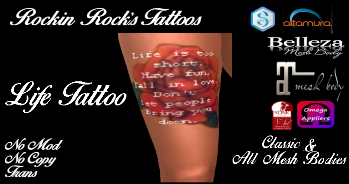 RRT: Life Tattoo