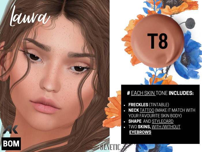 [GENETIC] LAURA #T8 [AK] Limited Edition