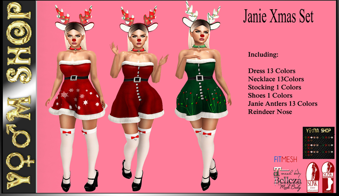 YM SHOP_Janie Xmas Set