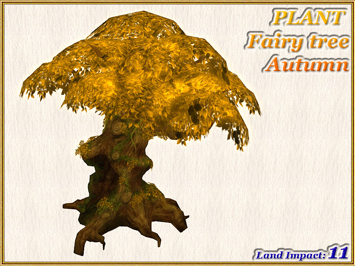PLANT - Fairy tree - Autumn (11 LI) (Full perm)