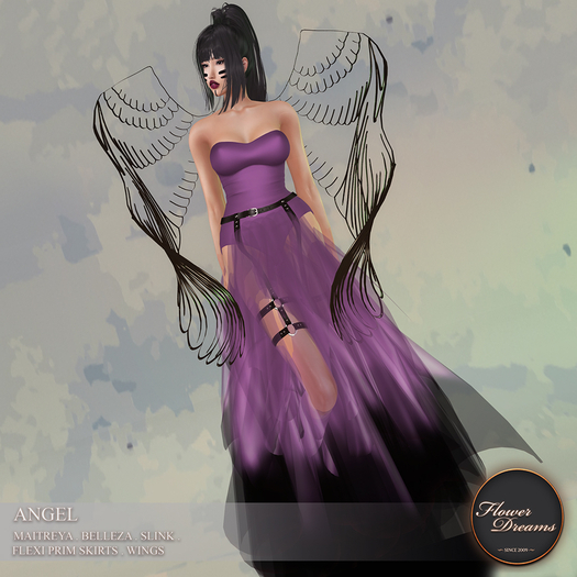 .:FlowerDreams:.Angel - amethyst