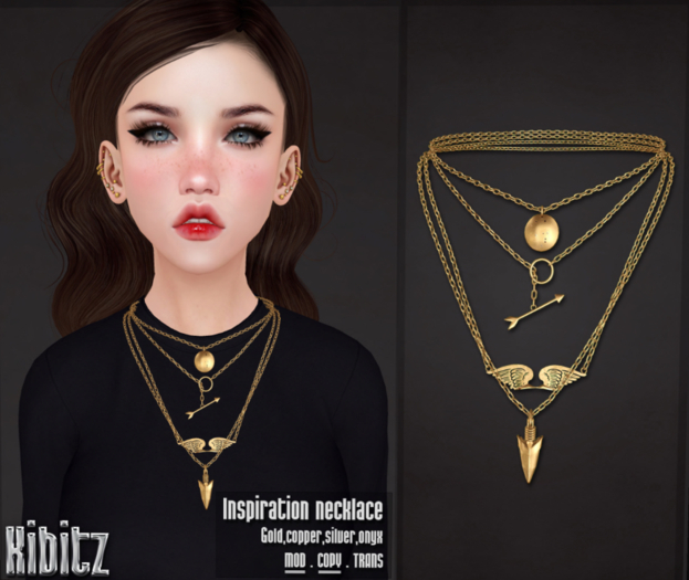 Kibitz - Inspiration necklace - silver