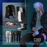 ::GB:: Hoodie (Jacket in) (Slink)  White