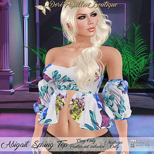 DPB Abigail Spring Top - Floral 3