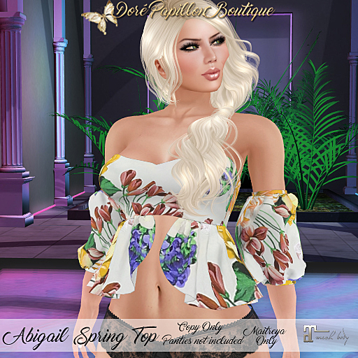 DPB Abigail Spring Top - Floral 2